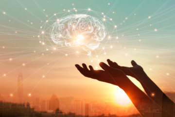 Brain and hands to the sky